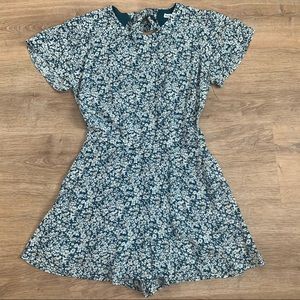Abercrombie and Fitch floral romper